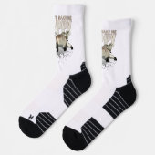 Frettchen machen mich glücklich Süßer Frettchenlie Socken (Links)