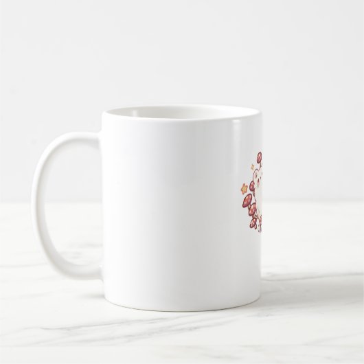 Frettchen-Magie Kaffeetasse (Links)