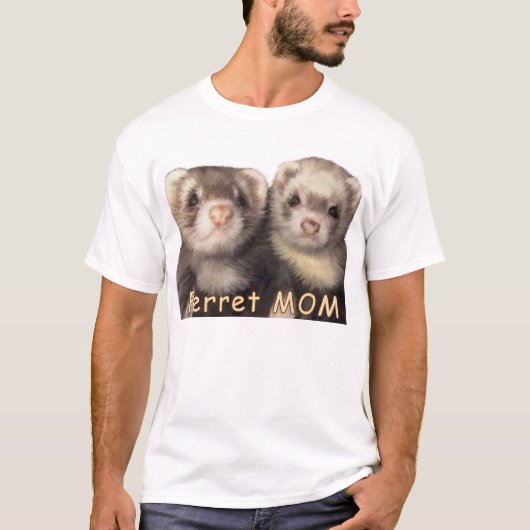 Frettchen MAMA T-Shirt (Vorderseite)