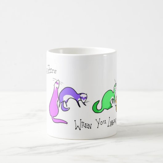 Frettchen-Mathe schlägt Tasse (Mittel)