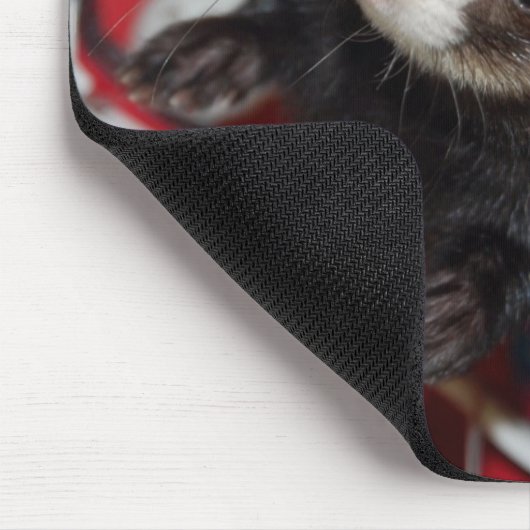 Frettchen-Mausunterlage Mousepad (Ecke)