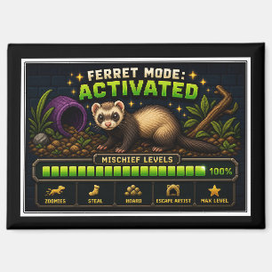 Frettchen-Modus aktiviert Magnet