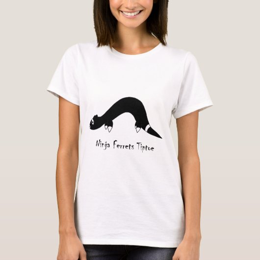 Frettchen Ninja T-Shirt (Vorderseite)