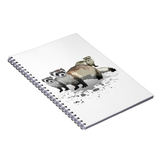 Frettchen Notizblock (Rechte Seite)