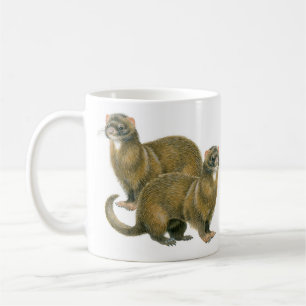 Frettchen, Polecat-Geschenk-Tasse Kaffeetasse