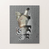 Frettchen Puzzle (Vertikal)