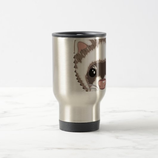 Frettchen Reisebecher (Mittel)