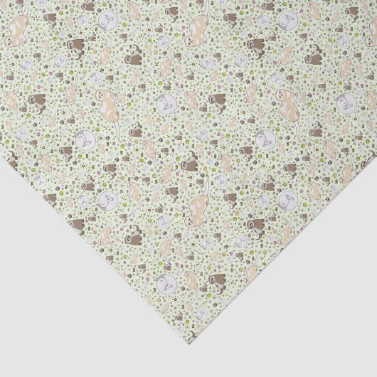 Frettchen Seidenpapier (Ausschnitt)