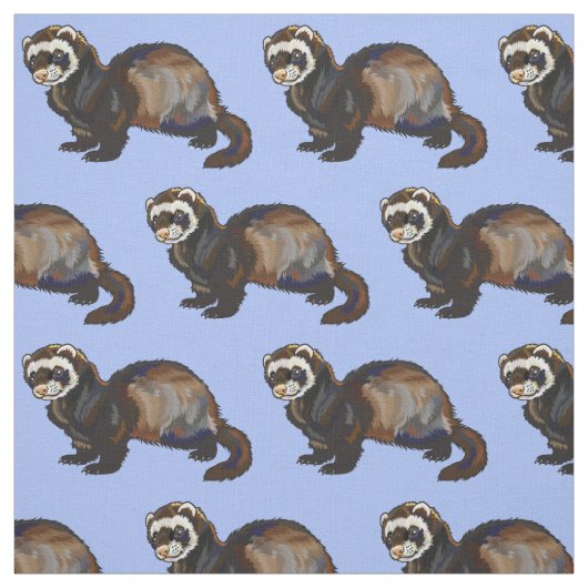 Frettchen Stoff (Muster)