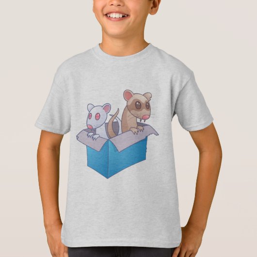 Frettchen T-Shirt (Vorderseite)