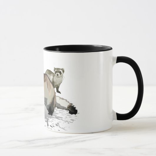 Frettchen Tasse (Rechts)