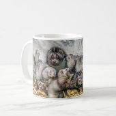 Frettchen Tasse (Vorderseite Links)