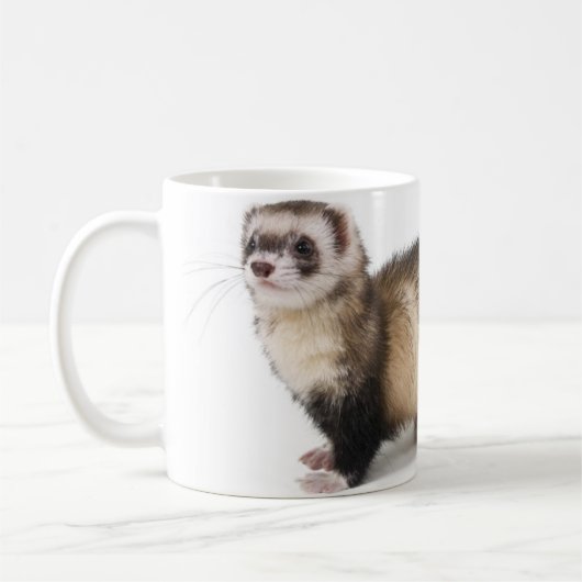 Frettchen-Tasse Kaffeetasse (Links)
