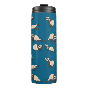 Frettchen Thermosbecher