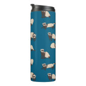 Frettchen Thermosbecher (Nach rechts gedreht)