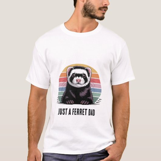 Frettchen-Vater T-Shirt (Vorderseite)