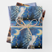 Frettchen-Weihnachts-Geschenkpapier Geschenkpapier Set (Beispiel)