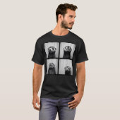 Frettchengesicht Liebe Frettchen Lustig T-Shirt (Vorne ganz)