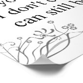 Frettesysteme und Redewendungen drucken Poster (Ecke)