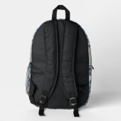 Fretwork Bedruckter Rucksack (Rückseite)