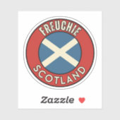 Freuchie, Schottland Aufkleber (Blatt)