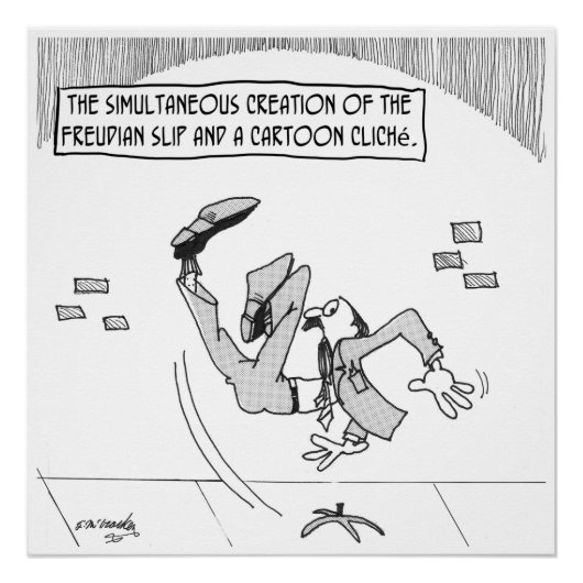 Freud-Cartoon 3169 Poster (Vorderseite)