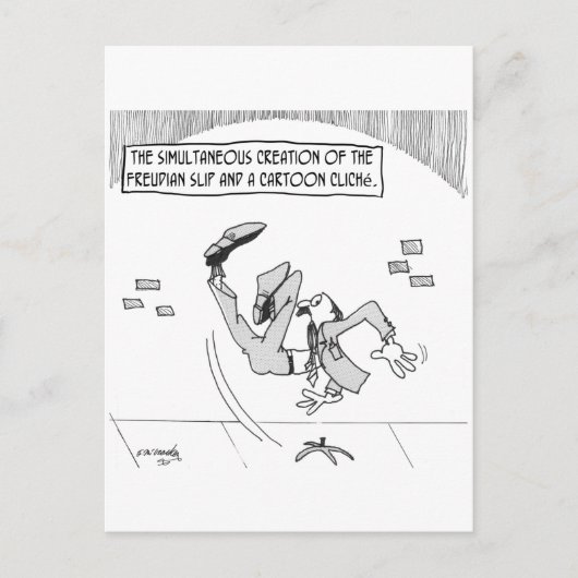 Freud Cartoon 3169 Postkarte (Vorderseite)