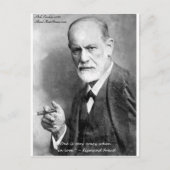Freud Crazy liebt Liebe Zitat Geschenke Karten etc (Vorderseite)