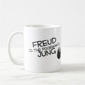 Freud ist der des Poormans Jung Kaffeetasse (Links)