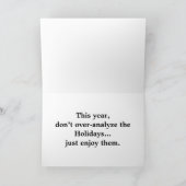 Freud-Karte Feiertagskarte (Innenseite)