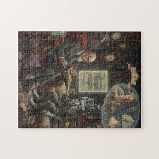 Freud Man-Wolf Puzzle (Horizontal)