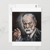 freud postkarte (Vorne/Hinten)