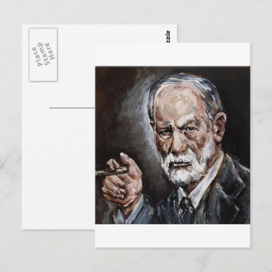 freud postkarte (Vorne/Hinten)