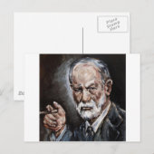 freud postkarte (Vorne/Hinten)