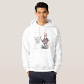 Freud & Quote About Cats Hoodie (Vorne ganz)