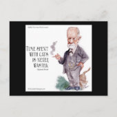 Freud & Quote About Cats Postkarte (Vorderseite)