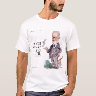 Freud & Quote About Cats T-Shirt