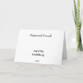 Freud-Zitat Karte (Rückseite)