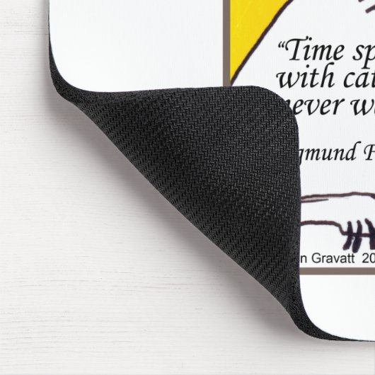 Freud-Zitat Mousepad (Ecke)