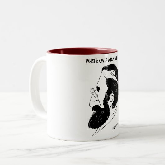 Freud Zweifarbige Tasse (Vorderseite Links)