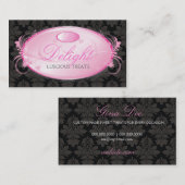 Freude 311-Pink Visitenkarte (Vorne/Hinten)