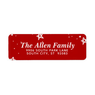 Freude | Adressenaufkleber