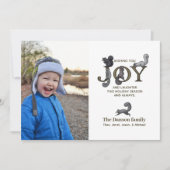 Freude am Eichhörnchen-Foto Weihnachten (Vorderseite)