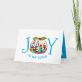 Freude am festlichen Pudding der Welt Karte (Vorderseite)