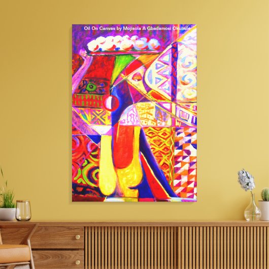 Freude am Handel mit Öl auf Leinwand durch Mojisol (Insitu (Wohnzimmer))