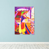 Freude am Handel mit Öl auf Leinwand durch Mojisol (Insitu (Holzboden))