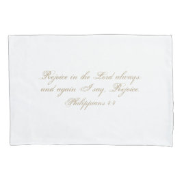 Freude am Herrn immer. Bibelverse Elegant Kissenbezug