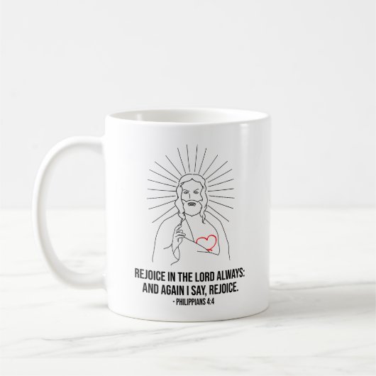 Freude am Herrn immer Christlich Kaffeetasse (Links)