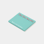 Freude am Herrn immer niedlich Post-it Klebezettel (angewinkelt)