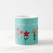 Freude am Herrn immer, Schrift Kaffeetasse (Mittel)